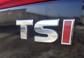 Шильдик автологотип емблема Volkswagen Audi Skoda TSI колір хром
