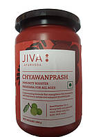 Чаванпраш Jiva 500г, Chyawanprash, чаванпраш Джива с шафраном и серебром