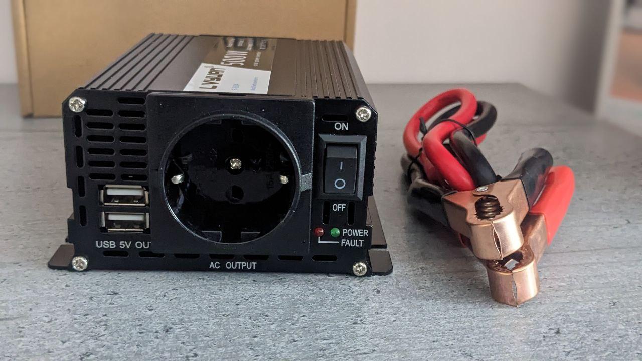 Купить Інвертор 500W 12V Pawer Inverter 500W Перетворювач напруги, цена ...