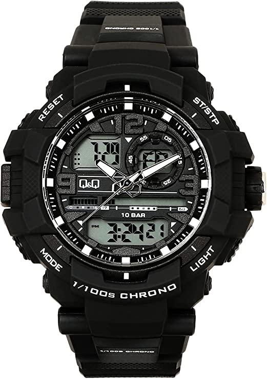 Годинник чоловічий Q&Q GW86J010Y тактичний водонепроникний