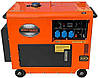 Дизельний генератор Kraft Dele KWD6500EJS (KD-123), фото 2