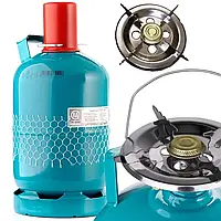 Балон газовий туристичний Vitkovice Milmet BT-5 об'єм 12,3 л з конфоркою