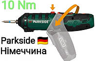 Аккумуляторна викрутка в кейсі з фонариком 2 в 1. Parkside PSSA 4 B2