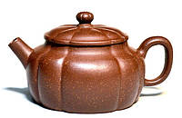 Чайник (240 мл) для заваривания китайского чая - Хризантема (из исинской глины)