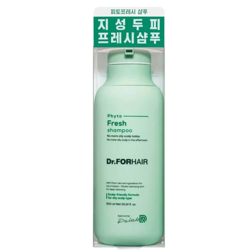 Dr.FORHAIR Phyto Fresh Shampoo, 300 мл - Міцелярний шампунь для жирної шкіри голови