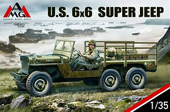 US 6x6 Super Jeep 1/35 AMG 35451