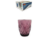 Helios 6450 набор стаканов из цветного стекла "Рубин" 6шт 240мл