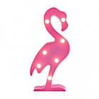 Світильник 3D Фламінго (світло-рожевий), фото 2