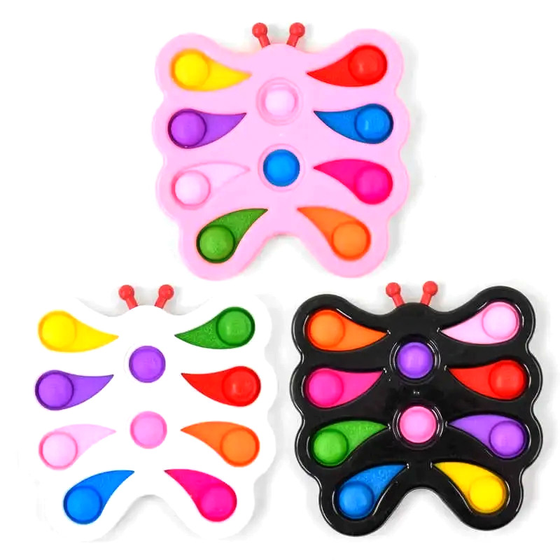 Игра Антистресс Simple Dimple (Симпл Димпл) Бабочка (17 См, 10 Пупырок ...