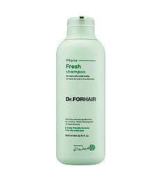 Dr.FORHAIR Phyto Fresh Shampoo, 500 мл - Міцелярний шампунь для жирної шкіри голови