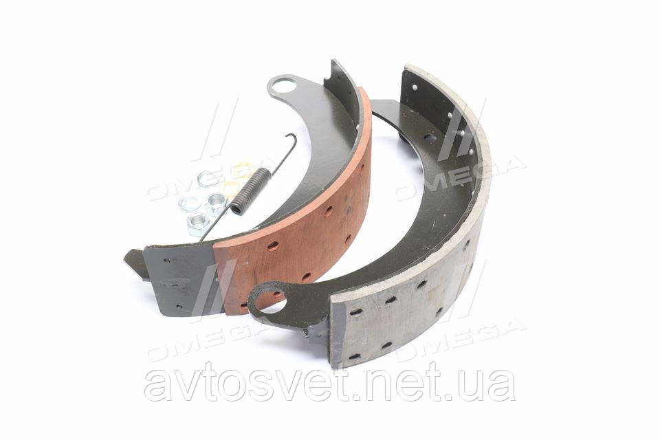 Колодка торм. ГАЗ 53 задняя (к-кт 2 шт. на один барабан) ПРЕМИУМ 53-3502090-А