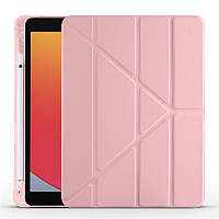 Силіконовий чохол CaseFashion Y-type з тримачем для стілуса для iPad 9.7" (2017/2018) - Pink Sand