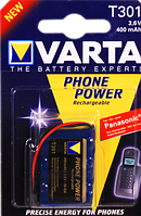 Аккумулятор VARTA T301, Ni-Cd, 400mAh