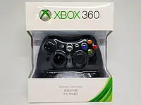 Проводной контроллер Xbox 360 Bluetooth Wireless Controller Джойстик - геймпад для икс бокс блютус, Чёрный