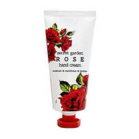 Крем для рук с экстрактом розы Jigott Secret Garden Rose Hand Cream 100 мл