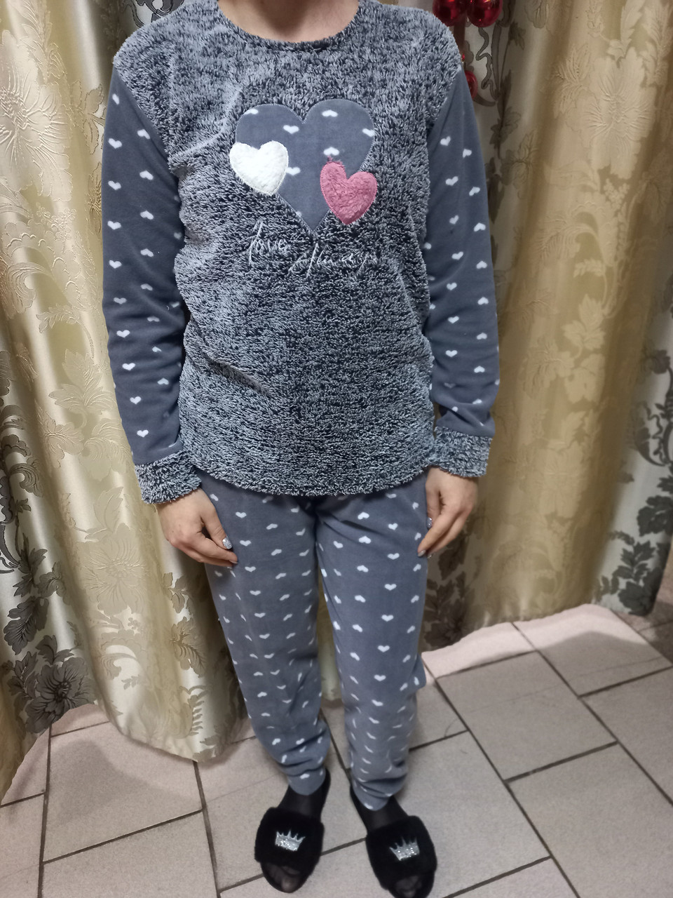 Жіноча Махрова піжама розмір S,M,L,XL