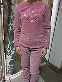Жіноча махрова піжама розміри S M L XL