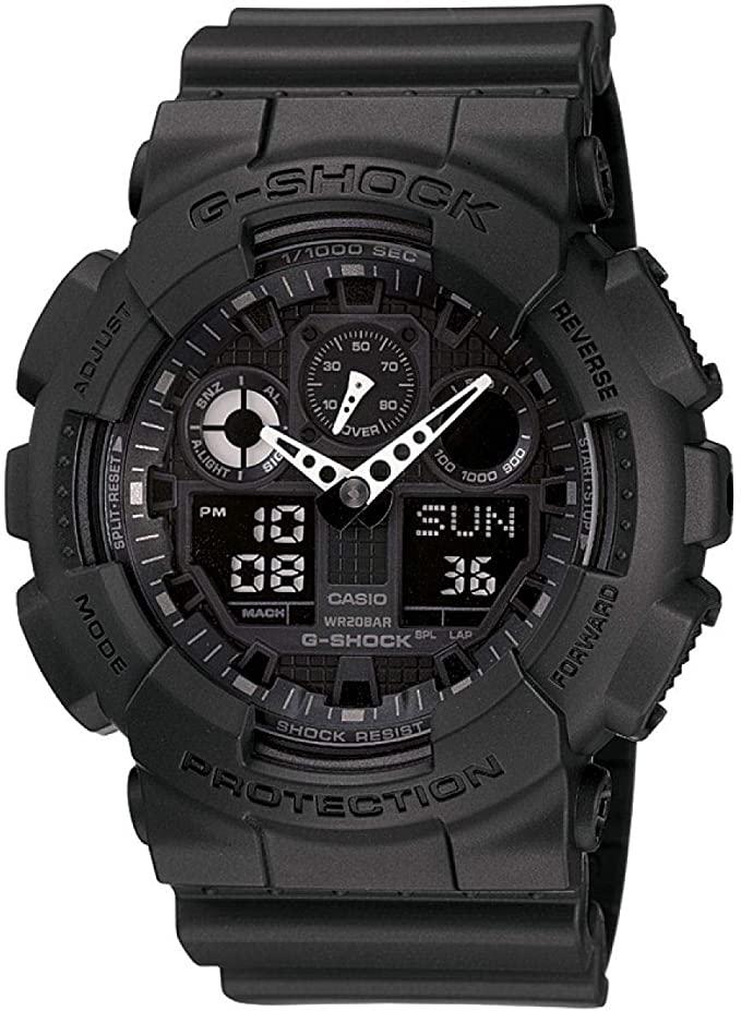 Годинник чоловічий Casio G-Shock GA-100-1A1ER протиударний водонепроникний