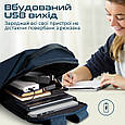 Рюкзак для ноутбука Promate EcoPack-BP Blue (ecopack-bp.blue), фото 4