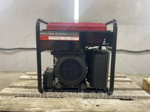 Генератор Holida WM6000EI ІНВЕРТОРНИЙ 5,5 кВт бензин Дуже тихий