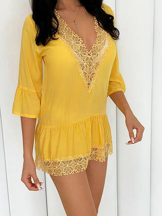 ОПТТуника Z.Five 055 Инкогнито желтый(В НАЛИЧИИ ТОЛЬКО 42 44 46 УКР р-ры), фото 1