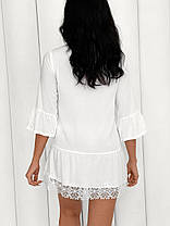 Туника Z.Five 055 Инкогнито белый(В НАЛИЧИИ ТОЛЬКО 42 44 46 УКР р-ры), фото 3