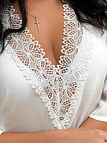 Туника Z.Five 055 Инкогнито белый(В НАЛИЧИИ ТОЛЬКО 42 44 46 УКР р-ры), фото 5