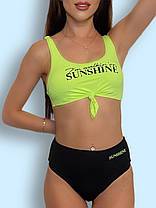Купальник подростковый Z.Five 637 Солнце лимон (В НАЛИЧИИ ТОЛЬКО 30 32 34 УКР р-ры), фото 5