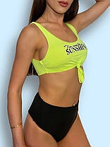 Купальник подростковый Z.Five 637 Солнце лимон (В НАЛИЧИИ ТОЛЬКО 30 32 34 УКР р-ры), фото 4