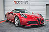 Сплітер Alfa Romeo 4C тюнінг обвіс губа спідниця елерон, фото 2