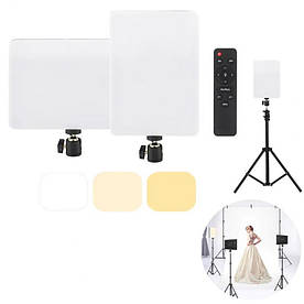 Світлодіодна LED-лампа з пультом Camera light MM-240 Ra95+ Стійка в комплекті