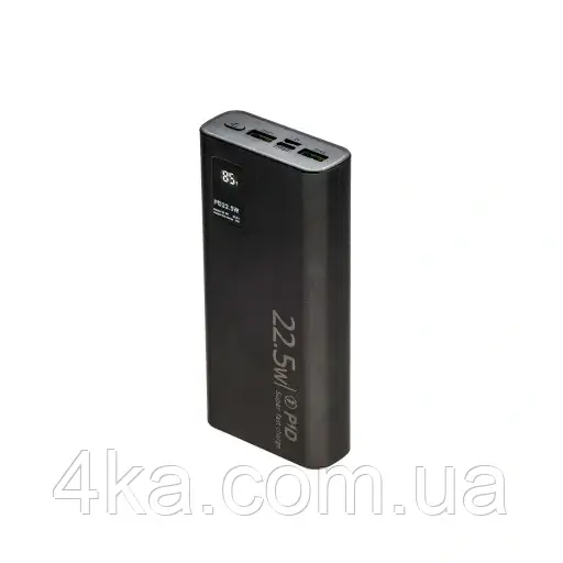 Павербанк APPIO 30000 mAh чорний