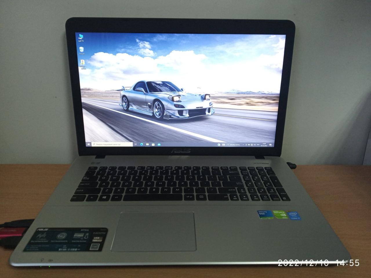 Ноутбук Asus X751L 17,3" i7-5500u/6Gb DDR3/HDD 500Gb/GF 920 2Gb/Web Cam/5gen