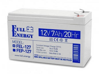 Акумуляторна батарея Full Energy FEL-127 12V 7 Ah Гелева