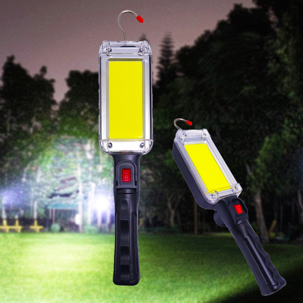 Ліхтар підвісний акумуляторний з гачком ZJ 8859В ліхтарик на магніті з usb зарядкою, фото 1