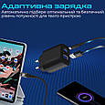 Мережевий зарядний пристрій Promate BiPlug-2 17Вт USB-C+USB-A Black (biplug-2.black), фото 4