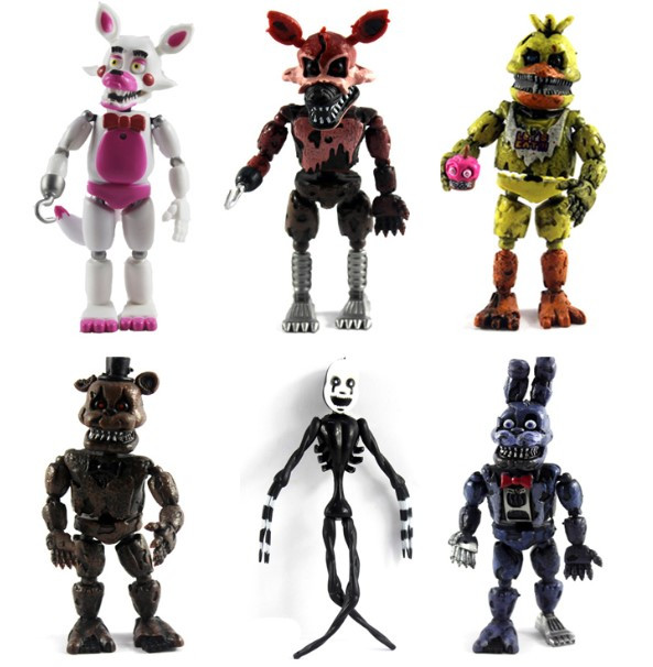 УЦЕНКА!! Іграшки аніматроніки, фнаф, 5 (5) ночей із Фредді/Funko Five Nights at Freddy, 6 шт.