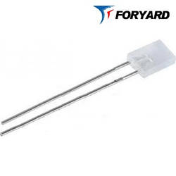 Світлодіод білий 5x2mm. FYL-2513 UWC 4000-5000mсd (5000K) прямокутний, прозорий, 120 ° FORYARD
