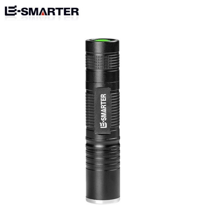 Ручний ліхтар з зумом E-smarter (300LM, LED, 5 Mode, 18650), Без батареї
