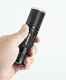 Ліхтар із зумом E-smarter (700LM, LED XML-T6, 5 режимів, 26650), Ліхтар без батареї, фото 3