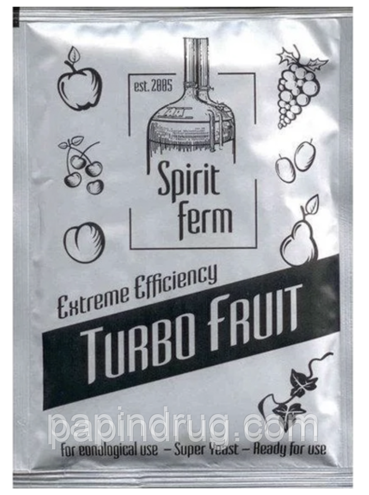 Дріжджі для фруктових браг SpiritFerm Turbo Fruit 40g