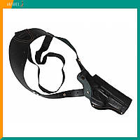 Кобура Beretta M-92 оперативна натуральна шкіра (005) плечове носіння під пахвою