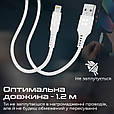 Кабель Promate PowerLink-Ai120 USB to Lightning 2.4А 1.2 м White (powerlink-ai120.white), фото 6