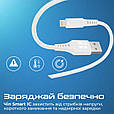 Кабель Promate PowerLink-Ai120 USB to Lightning 2.4А 1.2 м White (powerlink-ai120.white), фото 5