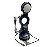 Акумуляторний ліхтар WW9980 T кемпінгова лампа на сонячній батареї ручний ліхтарик з трьома режимами освітлення, фото 4