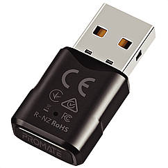 Bluetooth аудіо адаптер Promate BlueLink Black (bluelink.black)