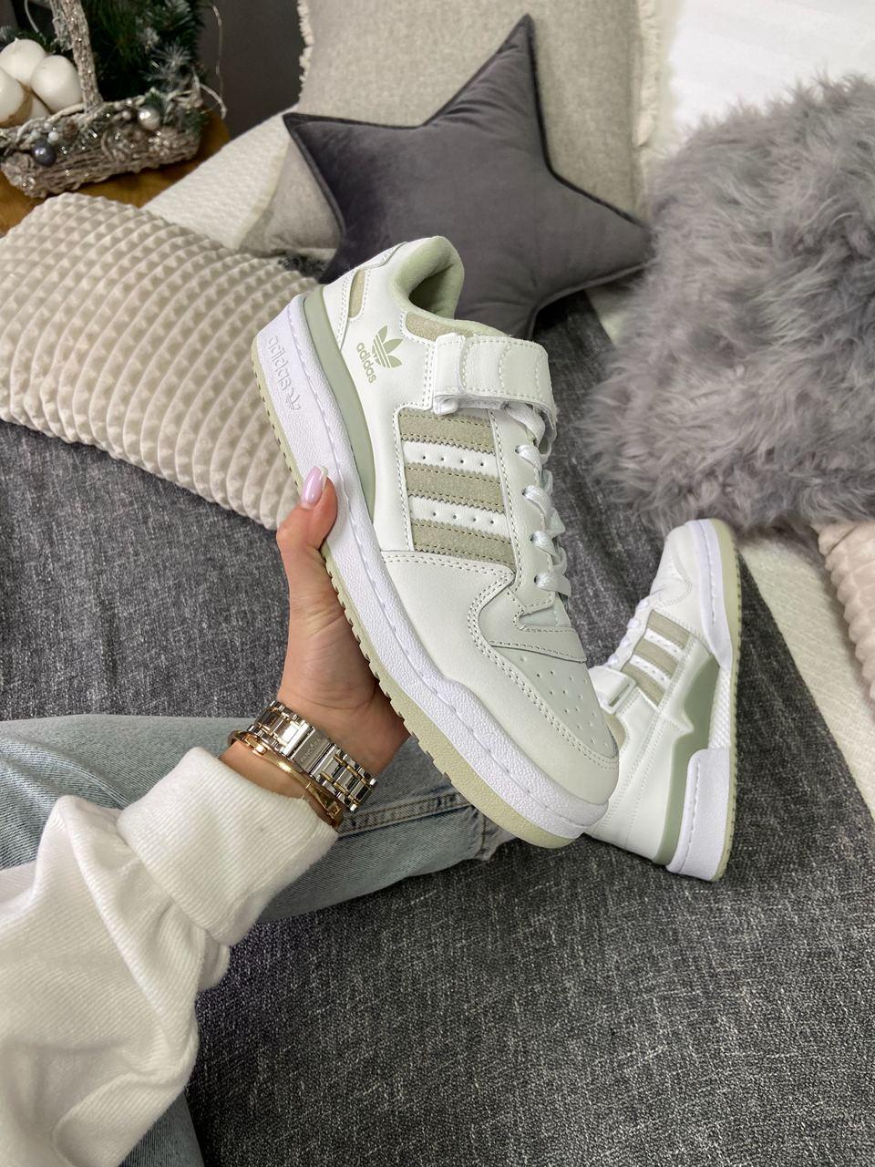 Adidas Forum Low White Green — Купить Недорого на Bigl.ua (1725965021)