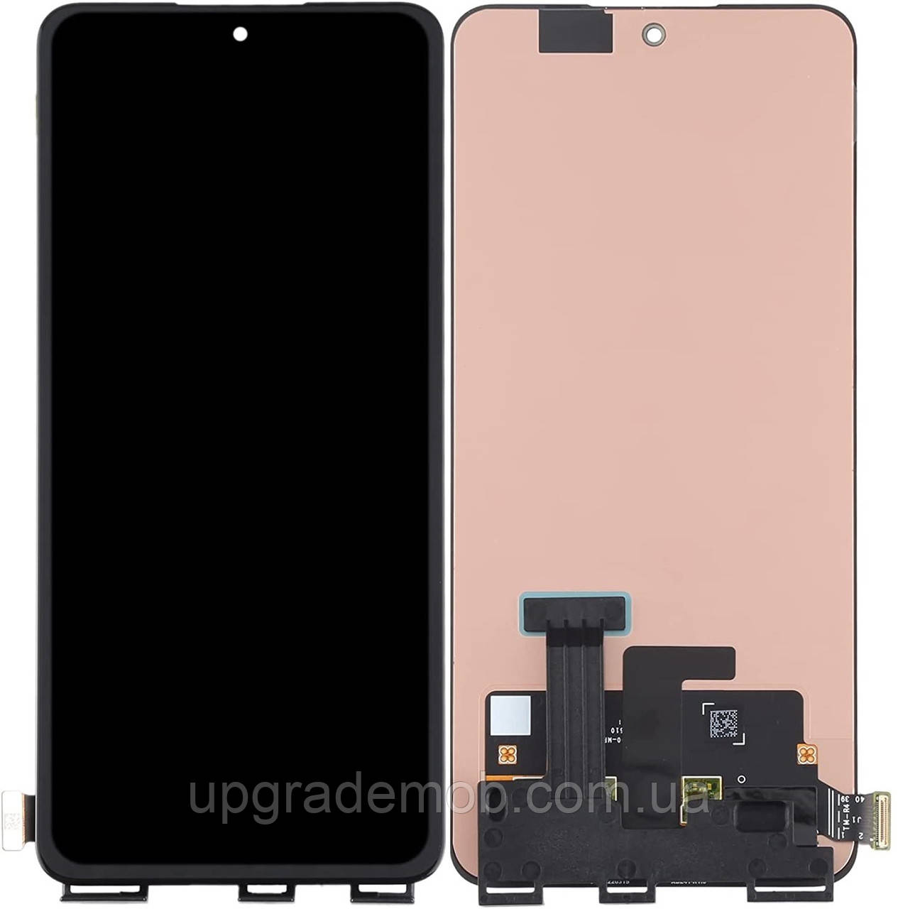 Дисплей модуль тачскрин Realme GT Neo 3 150 W чорний Amoled оригінал версія BOE_R2, фото 1