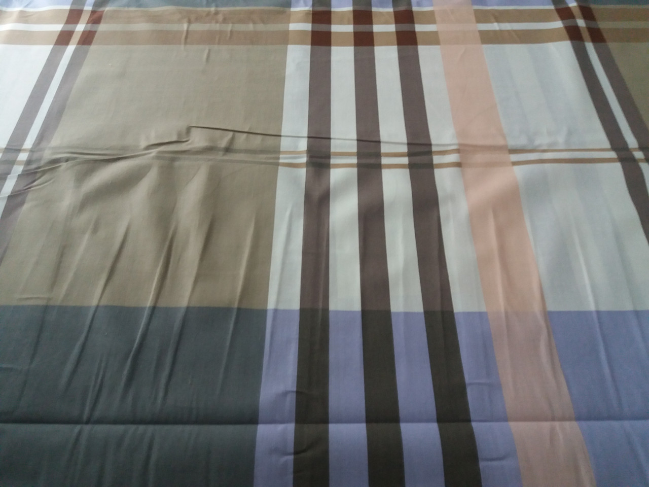 Наволочка бязь 80х80 см., принт: Шотландка