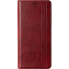 Чохол-книжка Leather Gelius New для Tecno Spark 7 Red